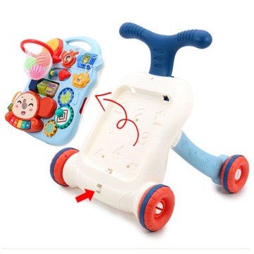 ИНТЕРАКТИВНЫЙ ОБРАЗОВАТЕЛЬНЫЙ СТОЛ PUSH WALKER 2в1