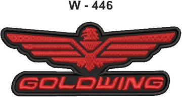 Нашивка на мотоцикл GoldWing Eagle