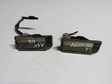 Mitsubishi ASX 10-12 Lampka tablicy rejestracyjnej