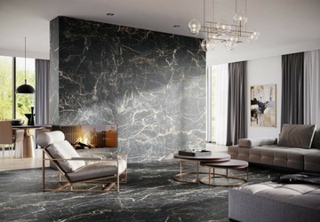 Płytki łazienkowe Marquina gold 120x120 gat.1