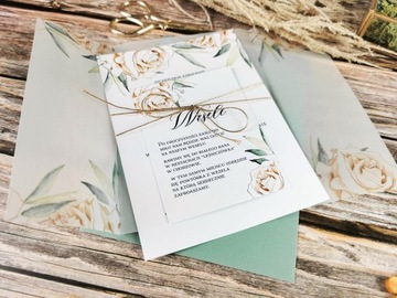 Свадебные приглашения Свадьба с калькой