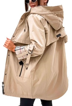 JESIENNA DAMSKA Kurtka_Parka kolory - M