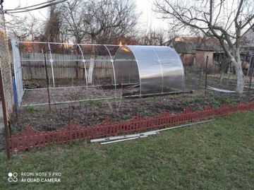 Садовая теплица SUPREMA II из поликарбоната 3х4м - ЗАКРЫТАЯ РОФИЛЬ / НОВИНКА!