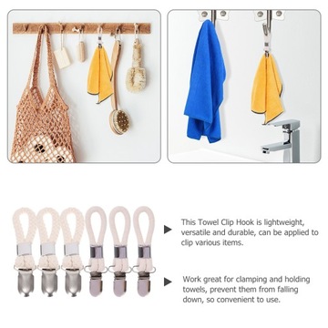 КРЮЧОК КУХОННЫЙ ДЕРЖАТЕЛЬ ДЛЯ ПОЛОТЕНЦА ЗАЖИМЫ ДЛЯ ПОЛОТЕНЦА