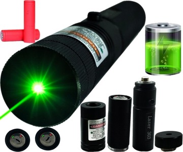 MOCNY ZASIĘG LASER ZIELONY 400KM WSKAŹNIK LASEROWY