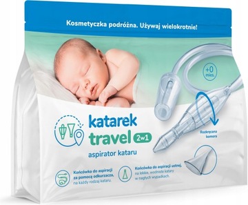 Katarek Aspirator Travel 2w1 do odkurzacza i ustny
