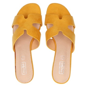 Klapki Filippo DK1358/20 YL Yellow 38