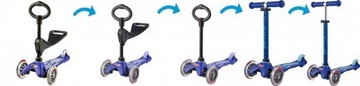 Самокат MINI MICRO DELUXE 3IN1 ДЕТСКОЕ СИДЕНЬЕ