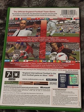 XBOX ENGLAND INTERNATIONAL FOOTBALL 2004 ИГРА X BOX