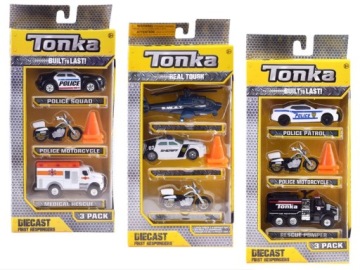 Hasbro машинки Tonka набір Поліція ZA3633