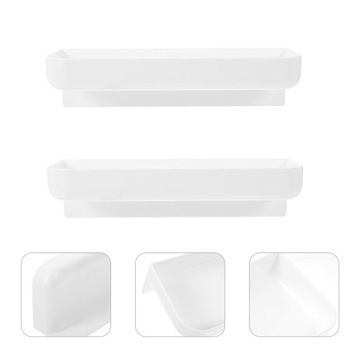 НАСТЕННАЯ ПОДСТАВКА ПОЛКИ ДЛЯ ТУАЛЕТА ПЛАСТИКОВАЯ ПОЛКА 2