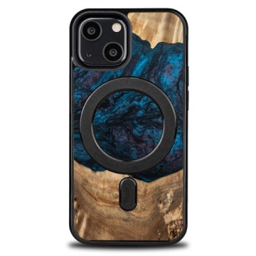 Pouzdro Bewood Unikátní pro iPhone 13 Mini Planety Neptun s MagSafe