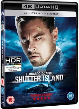 WYSPA TAJEMNIC Shutter Island 2010 4K Ultra HD Blu-ray UHD
