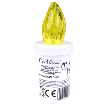 Электрические вставки для свечей 90 дней, 12 шт.