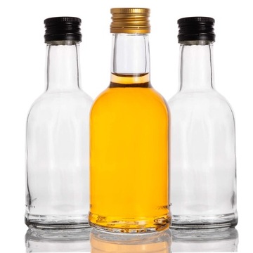 10x Butelka TADEUSZ 200 ML NA BIMBEREK I WÓDKĘ WINO NALEWKI WESELE ŚLUB SOK