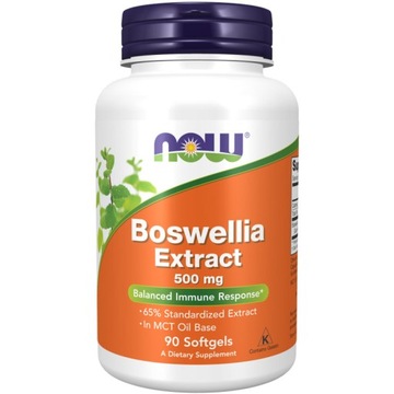 NOW BOSWELLIA EXTRACT 90CAPS SERRATA KADZIDŁOWIEC RUCHLIWOŚĆ STAWÓW