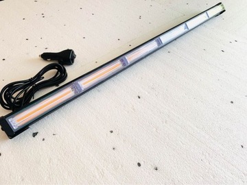 Оранжевая светодиодная контрольная лампа 12-24В 88 см