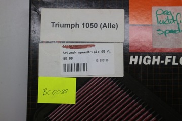 ВОЗДУШНЫЙ ФИЛЬТР TRIUMPH SPEED TRIPLE 1050 НОВЫЙ