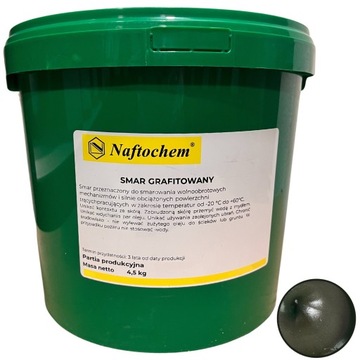 Smar grafitowy grafitowany Naftochem 4,5 kg