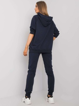 DRES damski komplet BLUZA prezent F6871 navy S/M