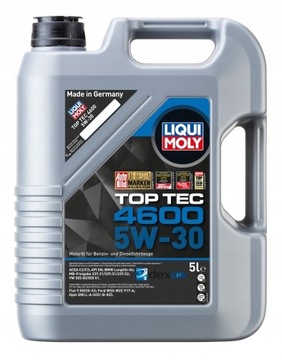 LIQUI MOLY TOP TEC 4600 5W30 5L LM 2316 3756