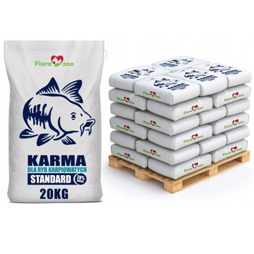 POKARM KARMA PASZA ZANĘTA GRANULAT DLA RYB KARPI