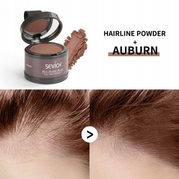 Water Proof hair line powder in hair color Ed