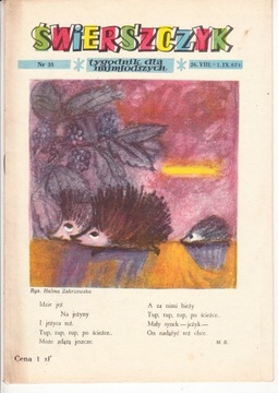 Świerszczyk nr.35 26.VIII.-1.IX.1962r.
