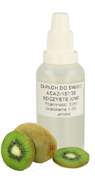 ZAPACH SOCZYSTE KIWI 30 ML DO ŚWIEC PARAFINY WOSKU