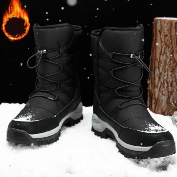 MODA ZIMOWE ANTYPOSLIZGOWE ŚNIEGOWCE BUTY OCIEPLANE KOZAKI R.46
