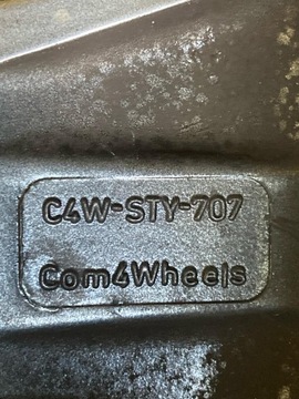 Легкосплавные диски SUZUKI SWIFT MK6 17 дюймов COM4WHEELS