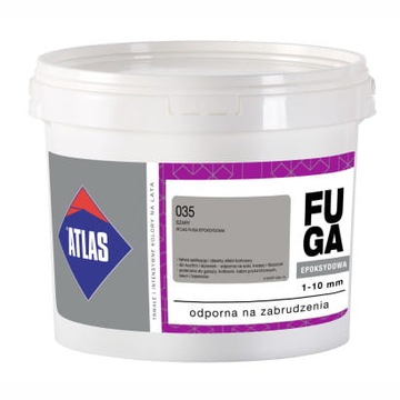 Fuga epoksydowa Atlas 212 SZAROBRĄZOWY 2 kg