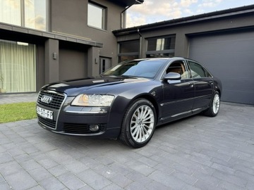 Audi A8 D3 Sedan 4.2 V8 335KM 2005 Audi A8 4.2MPI Quattro Long Mały przebieg, zdjęcie 6