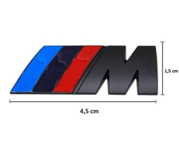 Логотип M POWER Emb, брызговик, TUNING 45x15mm M ПАКЕТ