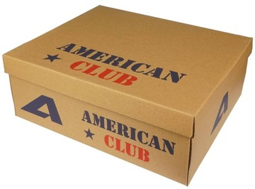 Tenisówki damskie American Club czarne LH-80NA 41