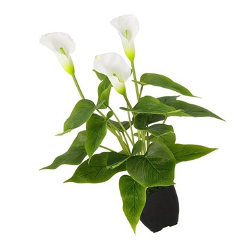 IMITACJA BONSAI Z LILIAMI W DONICZCE – DEKORACJA SZTUCZNEJ ROŚLINY