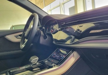 Audi Q8 SUV 3.0 45 TDI 231KM 2024 Audi Q8 Salon Polska Sline zawieszenie pneumatyczne , radary,marix 3.0, zdjęcie 14