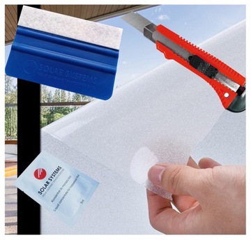 ОКОННАЯ ПЛЕНКА, МОЛОЧНАЯ, МАТОВАЯ, МАТОВАЯ, ДЛЯ ОКОН, 105x50см