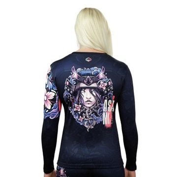 Rashguard damski Asami długi rękaw M Ground Game