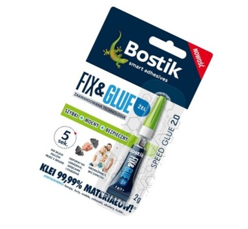 Bostik Fix&Glue Żel Klej do Wszystkiego 2g