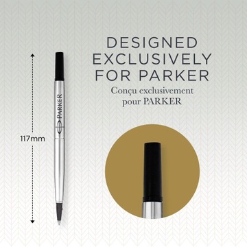 PARKER Стержень для шариковой ручки F, черный