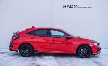 Honda Civic X Hatchback 5d 1.5 VTEC Turbo 182KM 2019 Honda Civic 1.5 182KM CVT Sport Plus Szyber Virtual cockpit Zawiesz. adapt, zdjęcie 7