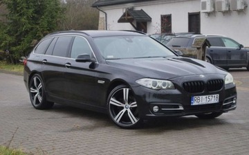 BMW Seria 5 F10-F11 Touring 520d 190KM 2014 BMW Seria 5 GWARANCJA, LIFT, 2.0 Diesel 190KM, Automat, Panorama, Skora, X, zdjęcie 1
