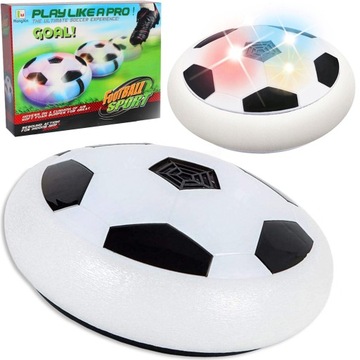 PIŁKA LATAJĄCA HOVERBALL ŚWIECĄCA AIR POWIETRZNA GRA NOŻNA CYMBERGAJ