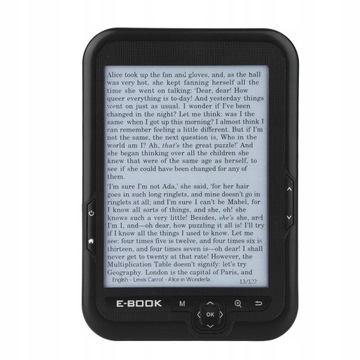 Czytnik EBOOK EInk 6-calowy Ereader 600 X 800