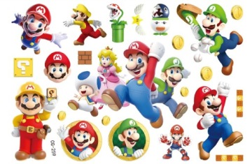 Татуювання змивне для дітей SUPER MARIO CG259