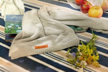 БАМБУКОВОЕ ОДЕЯЛО 100% 100Х80СМ СИНИЙ