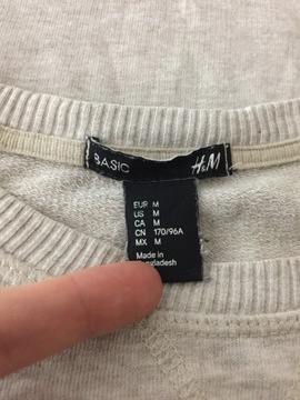 H&M długa bluza M *PW503*