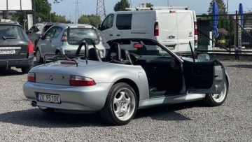 BMW Z3 Cabrio 1.8 115KM 1998 BMW Z3 Bezwypadkowe, Stan kolekcjonerski 1.8 Benzyna 116KM, zdjęcie 10