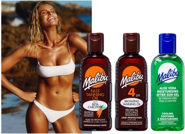 Turbo przyspieszacz opalania dobry olejek do opalania olejki + ŻEL ALOESOWY